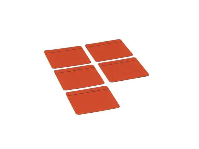 Magneetfolie Scrum Rood 100x100mm dikte 0,85mm