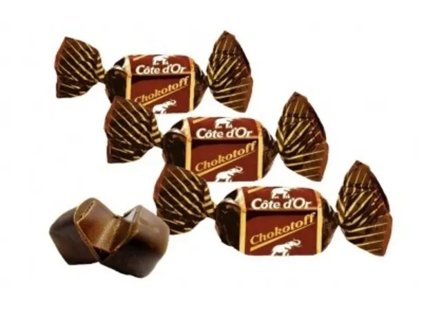 Chokotoff toffee puur chocolade 1kg