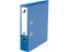 Classeur à levier plastifié Kangaro PP/Papier 75mm bleu
