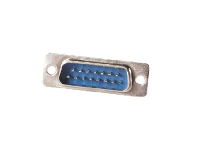 Mannelijke 15P Sub-D Connector - Chassismontage