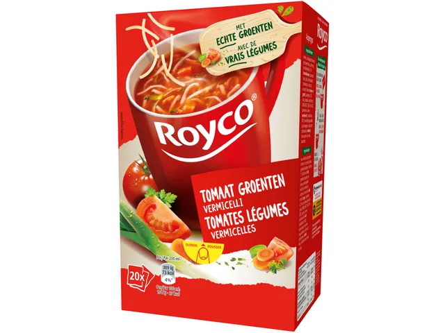 Soep Royco tomaat groenten 20 zakjes