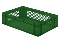 Euronorm-Stapelbak 33l H X L X B 175x600x400mm Groen