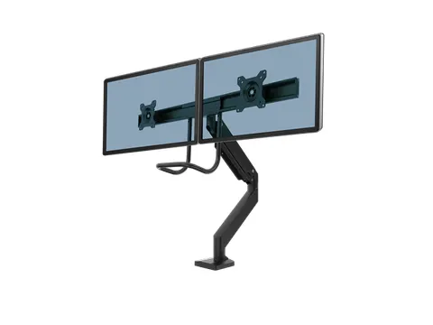 Monitorarm Fellowes Eppa voor 2 Schermen Crossbar Zwart
