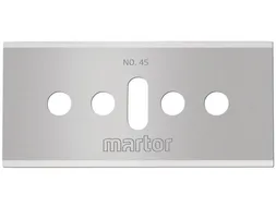 Reservemes Martor Industrie mesje nr. 45 rechthoekig 10 stuks