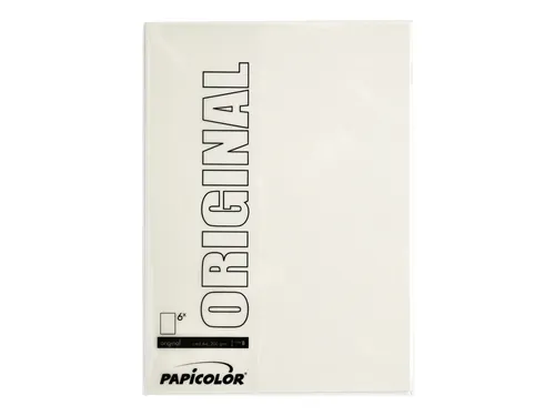 Kopieerpapier Papicolor A4 100gr 12 vel anjerwit