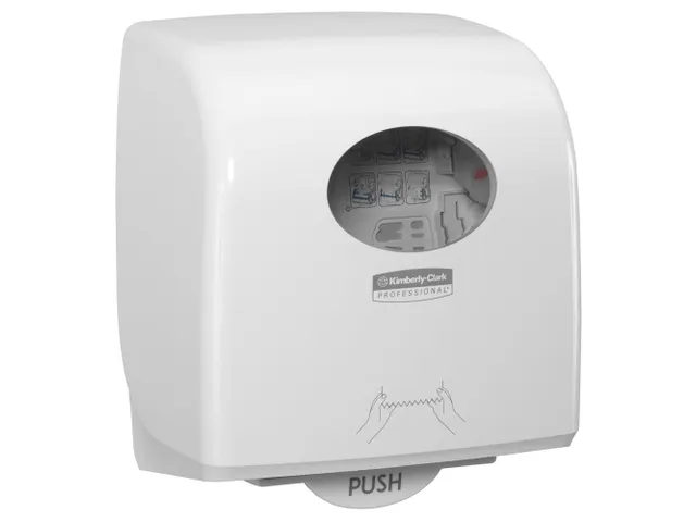 Aquarius handdoekrol dispenser 7955 Slimroll Wit