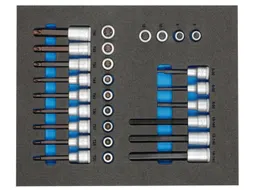 TS CT2-ITX19 Set schroevendraaierbits 1/2 inch in 2/4-controlemodule