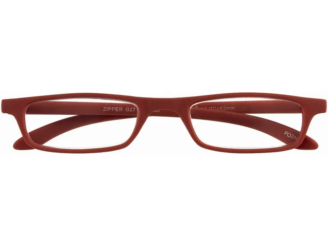 Leesbril I Need You +2.00 dpt Zipper rood
