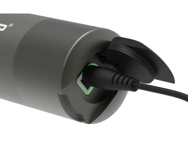 Zaklamp,Behuizing Aluminium Geëloxeerd,1000Lumen,Aan-/Uit-Schakelaar