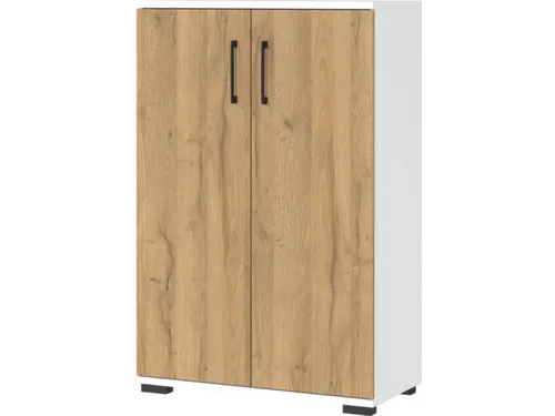 dossierkast,HxBxD 1230x800x400mm,2xinlegbodem,3ordnerhoogte,romp wit