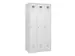 locker voor scheiding van kleding,HxBxD 1850x900x500mm,3vak