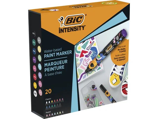 BIC Intensity paintmarker Classic set van 20 stuks