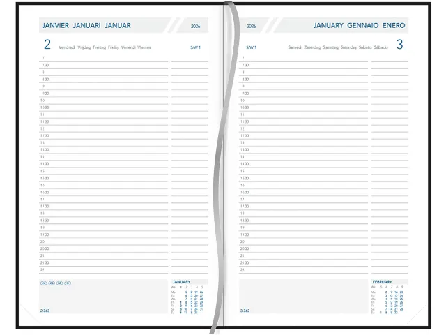 Daily 32 Florence zwart 2026