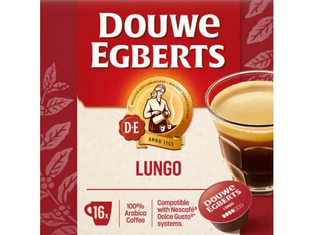 DE Dolce Gusto koffiecapsules Lungo, 16 stuks