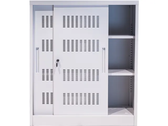 Euroseats Schuifdeurkast 105x90x40cm Wit