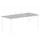 in hoogte verstelbaar bureau 720-840x1800x800mm hout MP-lichtgrijs