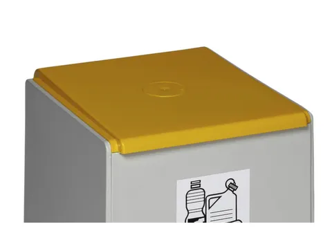 Deksel Voor Afvalverzamelaar 60 Liter Geel