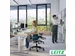 Leitz hangende draagbare bureau organizer met handvat donkergrijs