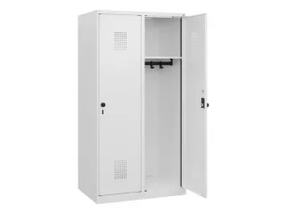 schoollocker,HxBxD 1530x800x500mm,2vak,vak B 400mm,draaigrendel - 1