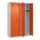 locker voor scheiding van kleding,HxBxD 1850x1200x500mm,4vak