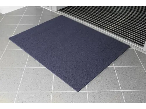 schoonloopmat,mat,HxLxB 14x900x600mm,pvc-strop,blauw,tegen uv-straling