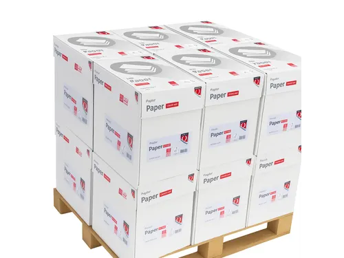 Kopieerpapier Quantore Economy A4 80 Gram Nonstop Wit Halve Pallet