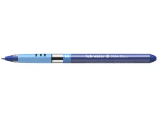 Balpen Schneider Slider Basic M 0,5mm blauw - 4