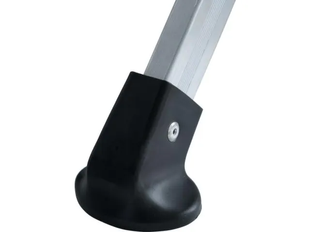 vouwtrapje,bordes H 950mm,eenzijdig,4treden,aluminium