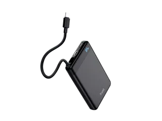 Powerbank Trust Fiera 10.000 met kabel 2 USB-poorten zwart - 2