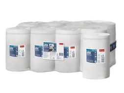 Tork 100130 Wiping Poetspapier Advanced 415 minirol 1-laags wit
