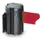 Sjorbandsysteem Band L 2.3m Behuizing Zwart Bandkleur Rood