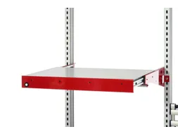 uittrekbaar legbord,v. paktafel,HxBxD 140x800x500mm,draagverm. 40kg
