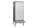 locker voor scheiding van kleding,HxBxD 2120x800x815mm,2vak
