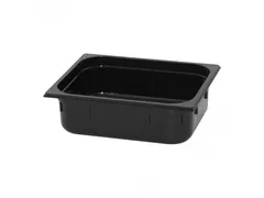 Caterchef Gastronorm bak 1/2 GN 100mm polycarbonaat zwart