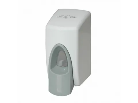Euro Toiletbrilreiniger dispenser, wit kunststof