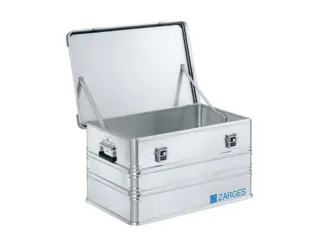 Transportkist Aluminium 121l 410x 740x 410mm Snapsluitingen - 1