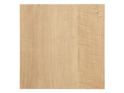 Glasmagneetbord Naga 45x45cm eiken