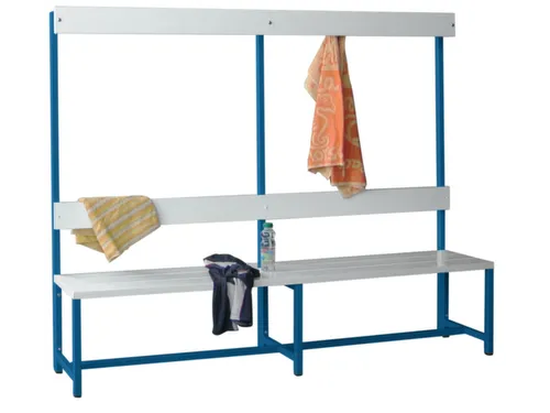 omkleedbank,HxLxD 1600x2000x400mm,onderstel RAL5010