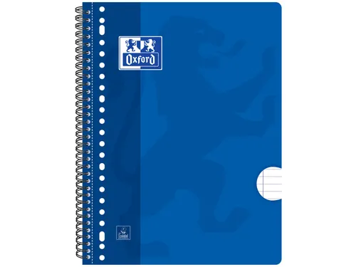 Collegeblok Oxford Scribzee A4 23-Gaats Lijn 80Vel Assorti