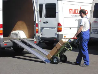 Laadrail L X B 1500X 235Mm Draagverm./paar 600Kg Aluminium - 2