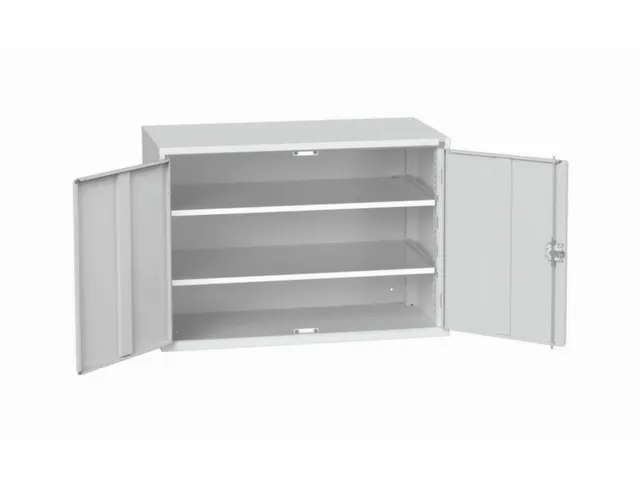 universele kast,HxBxD 800x1300x550mm,2xStalen bodem,draaigrendelslot