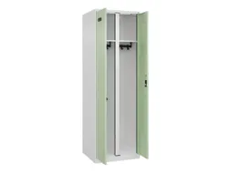 locker voor scheiding van kleding,HxBxD 1850x600x500mm,2vak