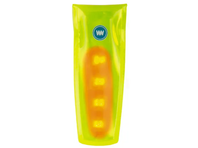 Multilight lampe, 4 leds rouge, avec fermeture velcro, avec piles