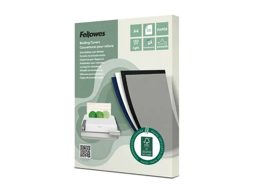 Voorblad Fellowes A4 FSC translucent papier 150gram 50vel