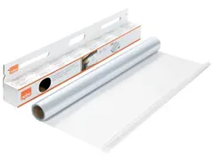 Instant whiteboardfolie 60x80cm transparant, rol à 25 vellen