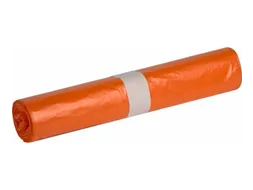 Afvalzak 58x100cm Oranje T23 80 Liter doos 20x25 Stuks