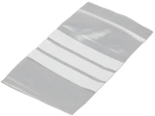 Gripsealzak 230x320mm Transparant met Schrijfvlak 50 micron ldpe - 3