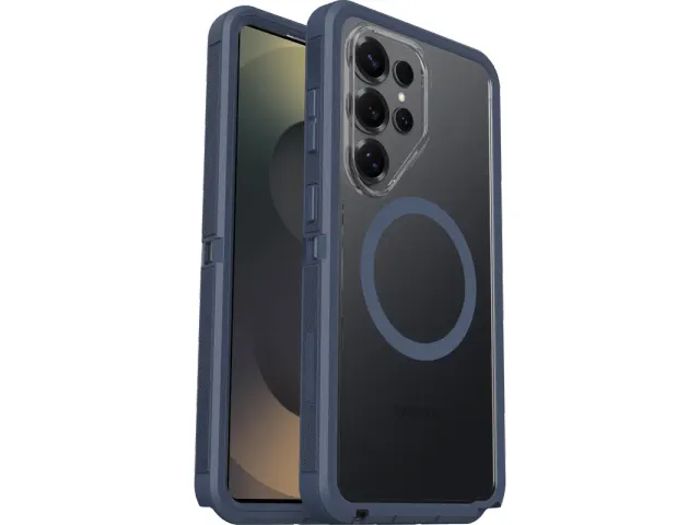 Defender Pro XT Samsung S26 Ultra Hoesje Magnetic Blauw Transparant