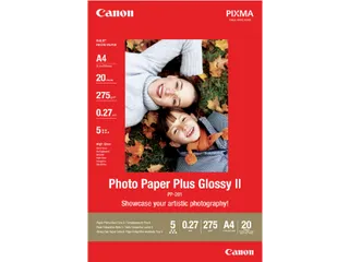 Inkjetpapier Canon PP-201 A4 260 gram glans 20vel - 1