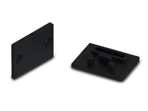 Aluminium Afsluitdop Voor Pmma Diffuser Voor Led-Profielen 'alu-Expoxy